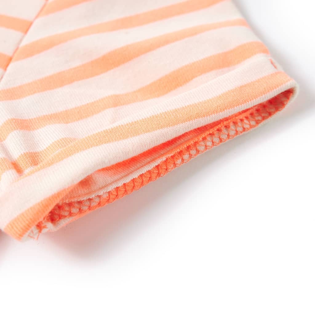 T-shirt enfant orange fluo 116