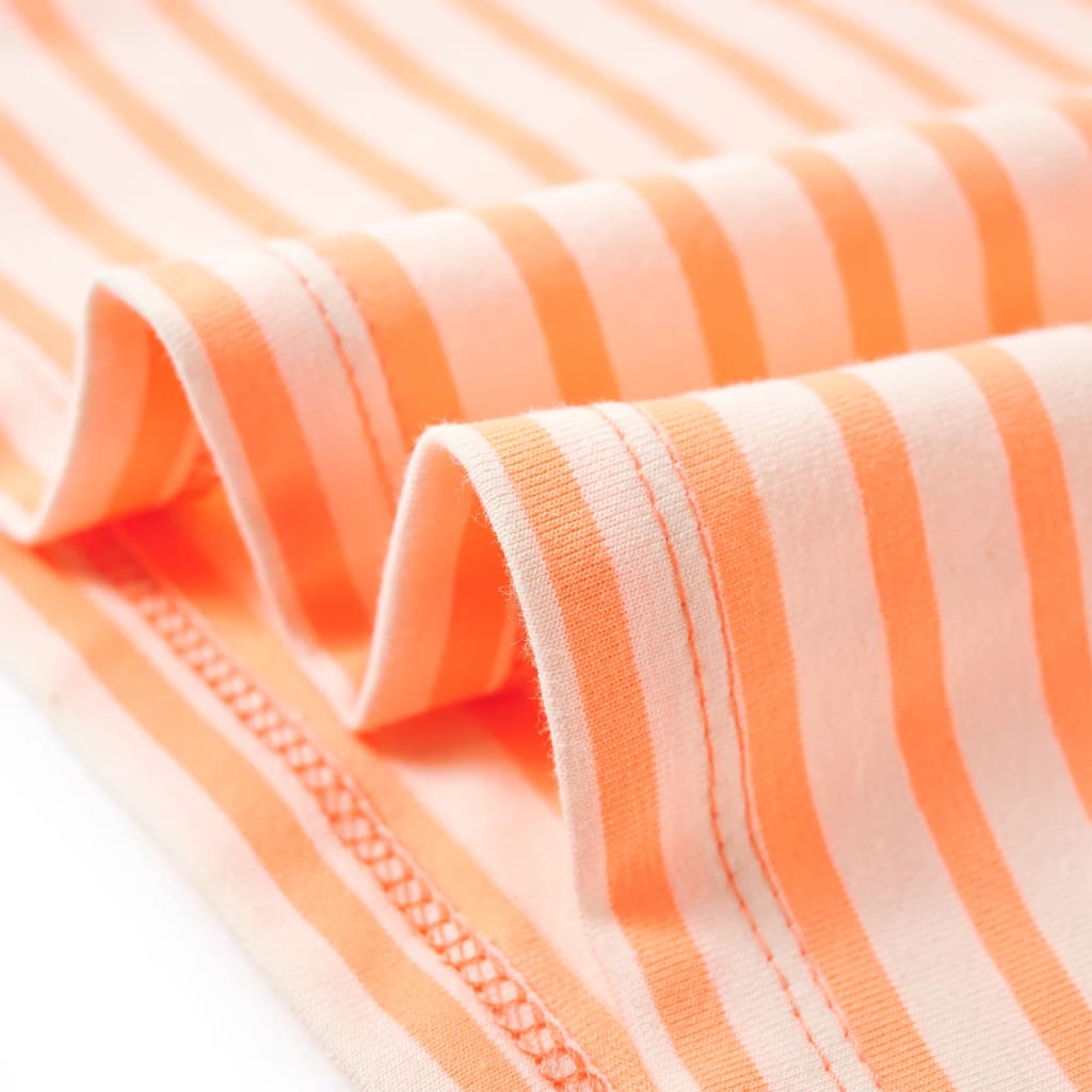 Kinder-T-Shirt Neonorange 128