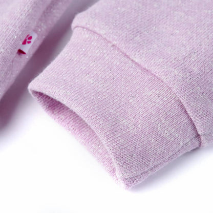 Sweat-shirt à capuche zippé enfant violet 116