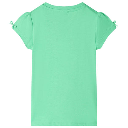 T-shirt enfant vert clair 116