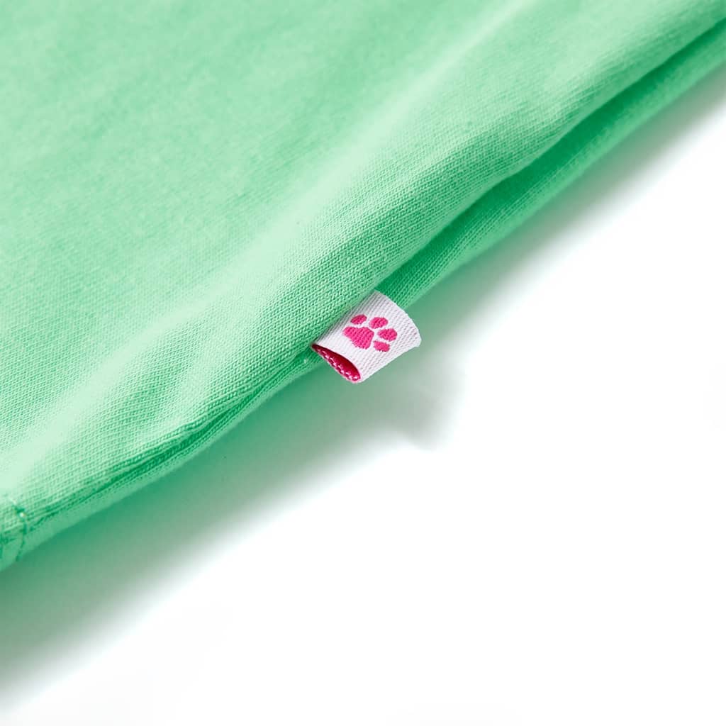 T-shirt enfant vert clair 116