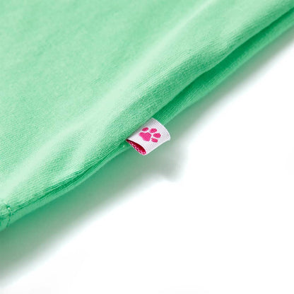 Kinder-T-Shirt Hellgrün 140