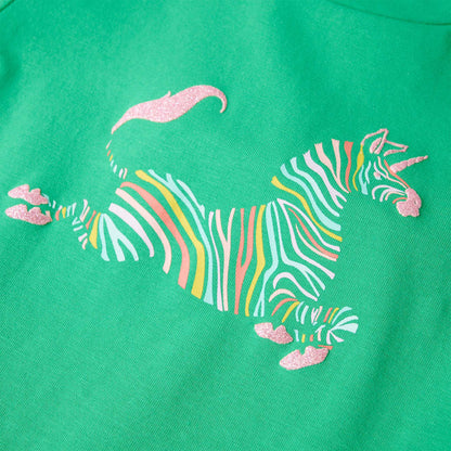 Kinder-T-Shirt Grün 116
