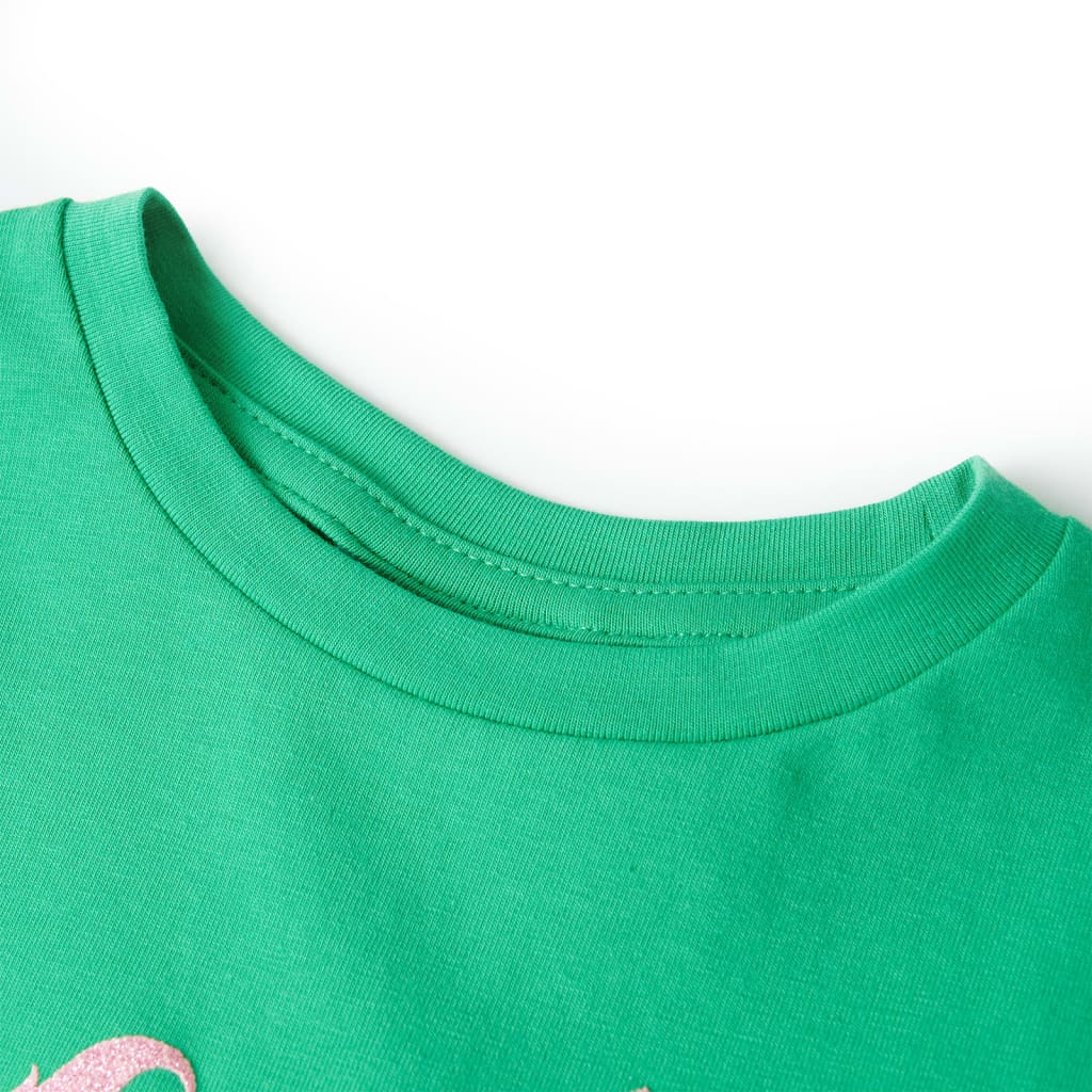 T-shirt enfant vert 128
