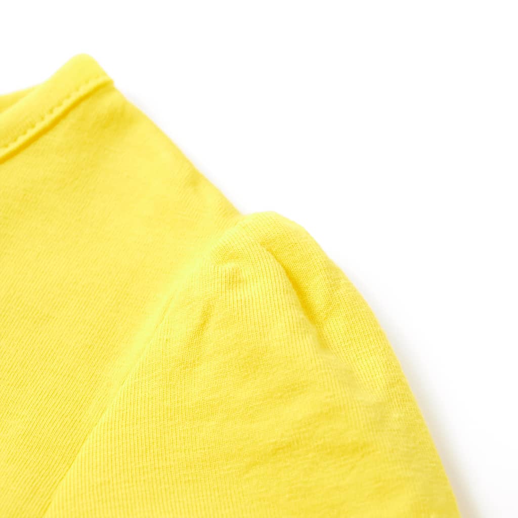 T-shirt enfant jaune 140