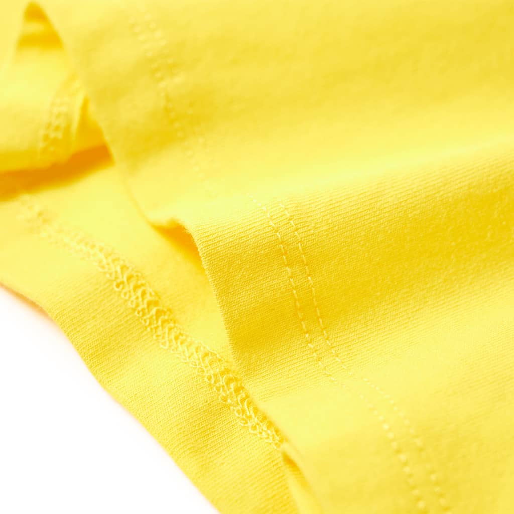 T-shirt enfant jaune 140