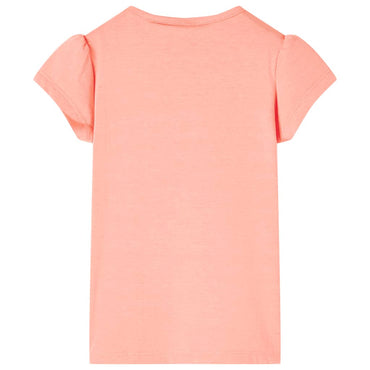 T-shirt enfant rose corail 104