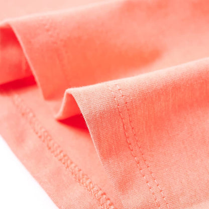T-shirt enfant rose corail 104