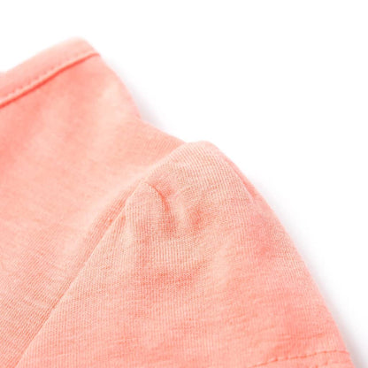 T-shirt enfant rose corail 128