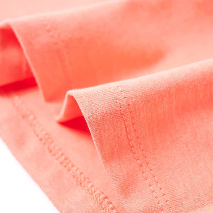 T-shirt enfant rose corail 128