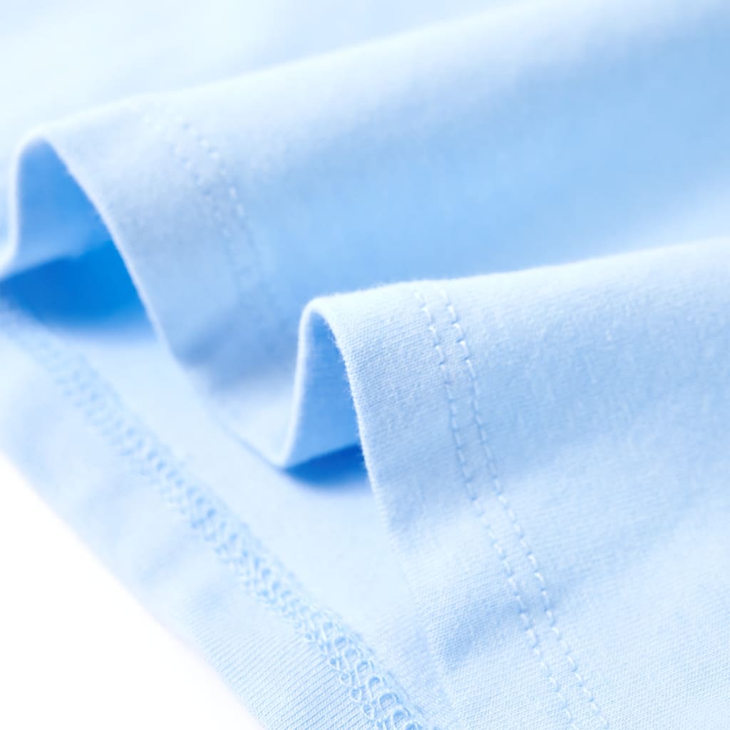 Kinder-T-Shirt Hellblau 116