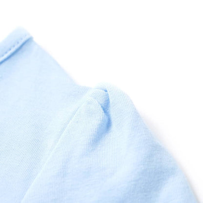 T-shirt enfant bleu clair 128