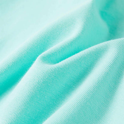 Kinder-T-Shirt Helles Minzgrün 140