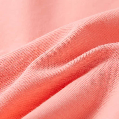 Kinder-T-Shirt Korallenrosa 140