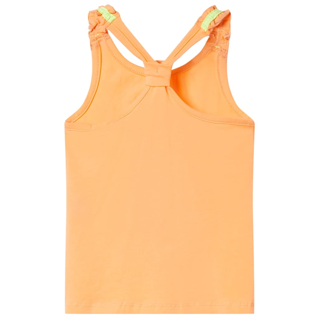 Kinder-Tanktop Hellorange 116