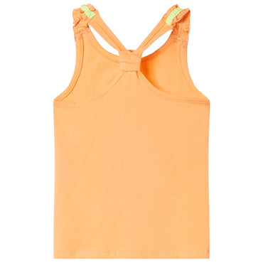 Kinder-Tanktop Hellorange 128