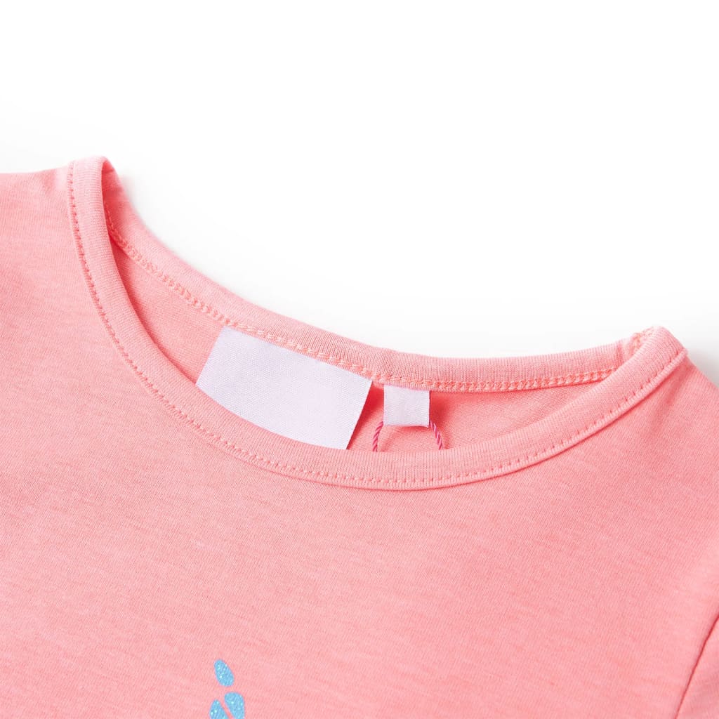 T-shirt enfant rose clair 140