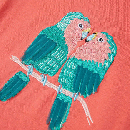 T-shirt enfant rose corail 116