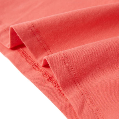 T-shirt enfant rose corail 116