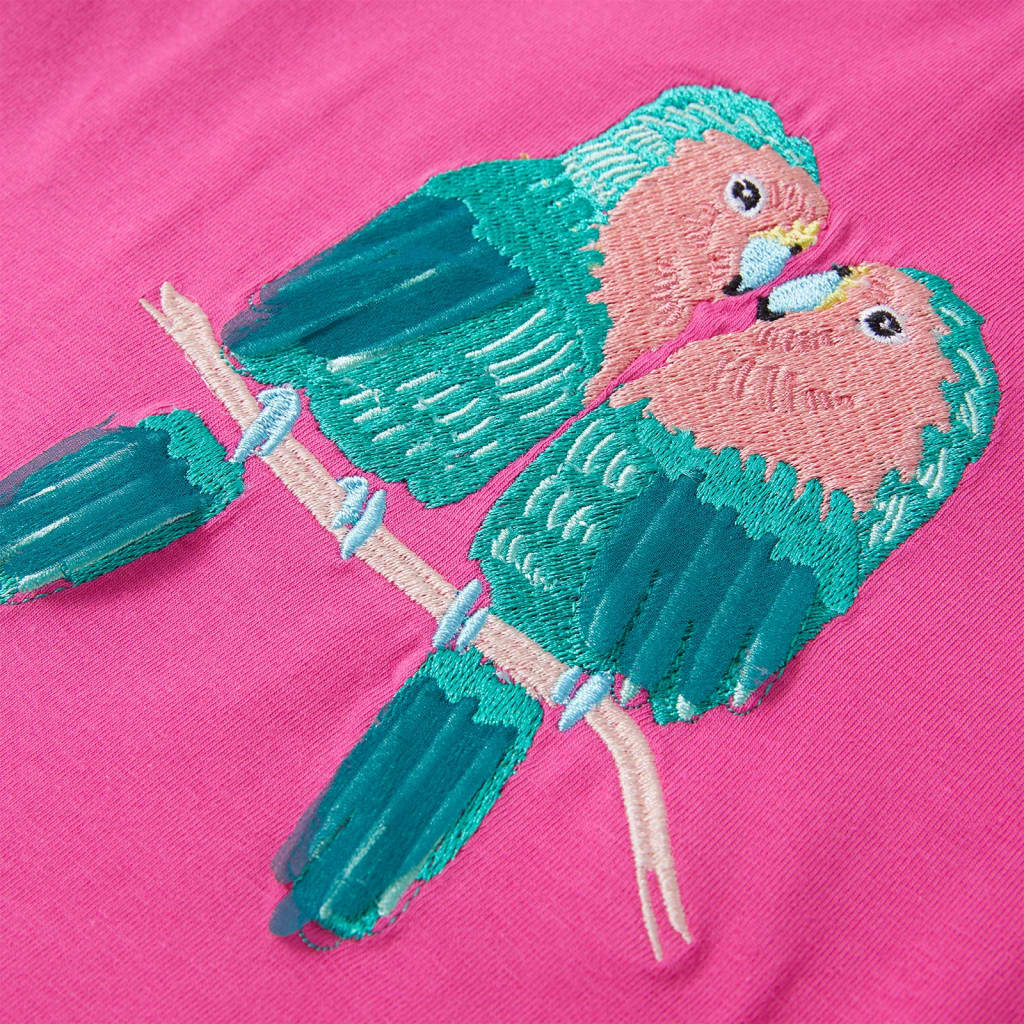 T-shirt enfant rose foncé 116