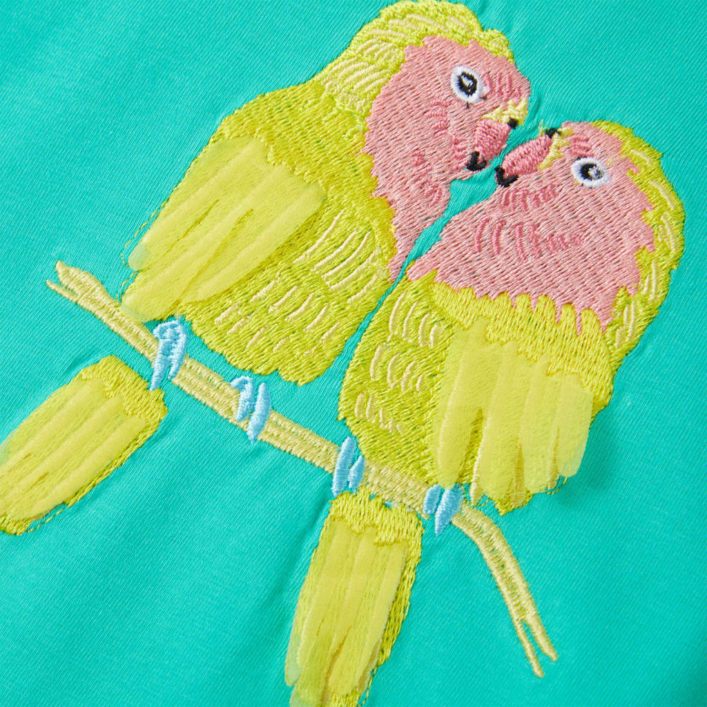 Kinder-T-Shirt Minzgrün 116