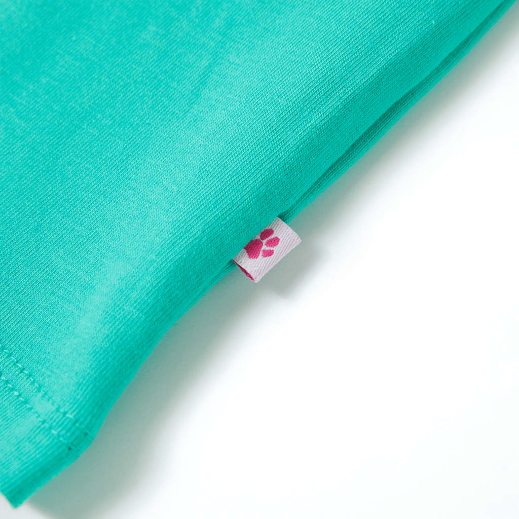 Kinder-T-Shirt Minzgrün 116