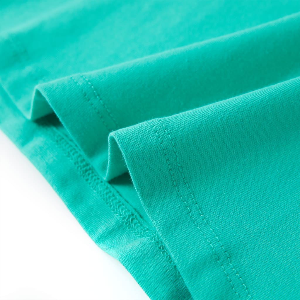 Kinder-T-Shirt Minzgrün 116