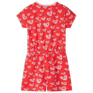 Combinaison de jeu pour enfants rouge 140