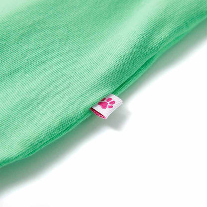 Kinder-T-Shirt Hellgrün 128