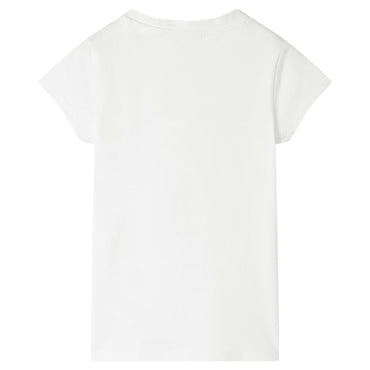 Kinder-T-Shirt Ecru 140