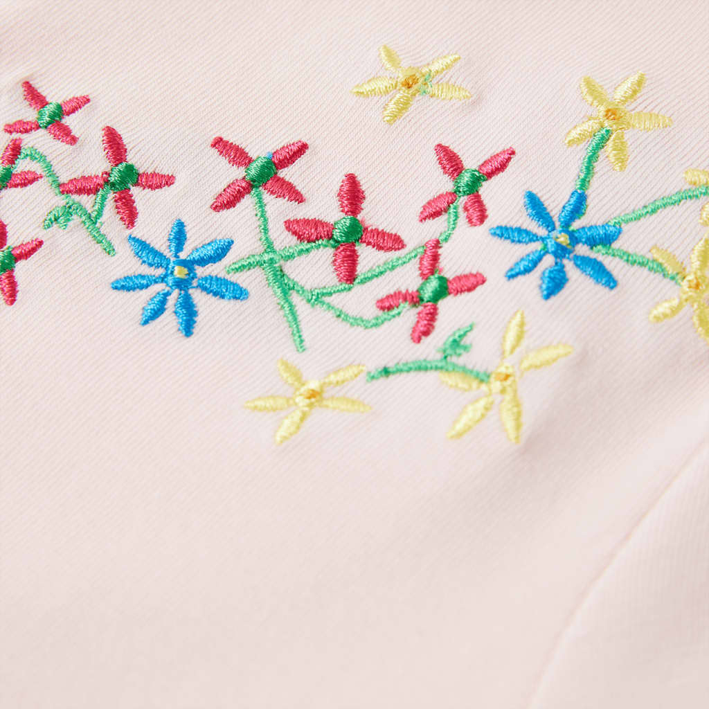 Kinder-T-Shirt Zartrosa 140