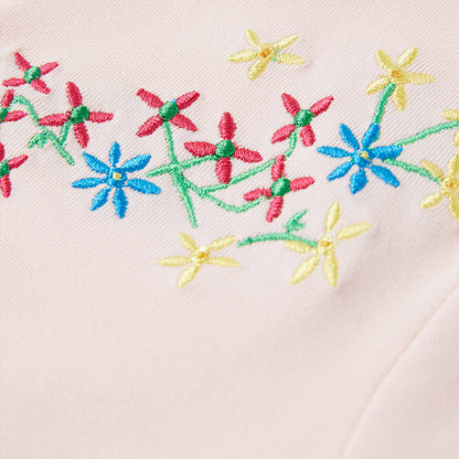 Kinder-T-Shirt Zartrosa 140