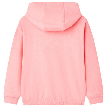 Kinder-Kapuzenpullover Hellrosa 92