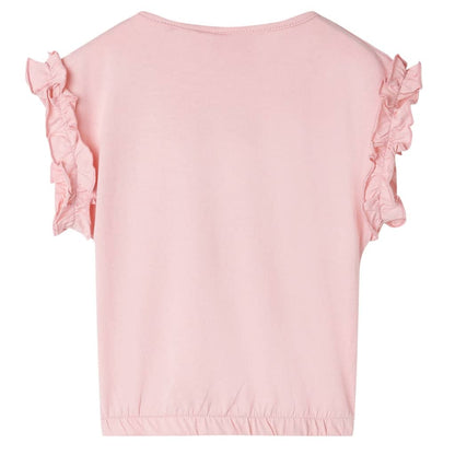 Kinder-T-Shirt Hellrosa 104