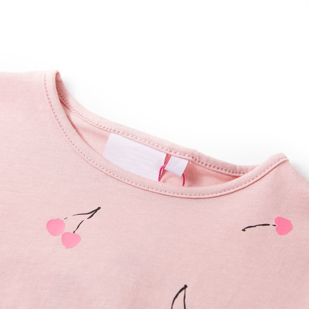 Kinder-T-Shirt Hellrosa 104