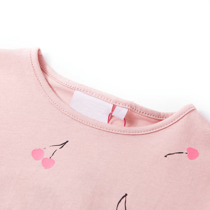Kinder-T-Shirt Hellrosa 140