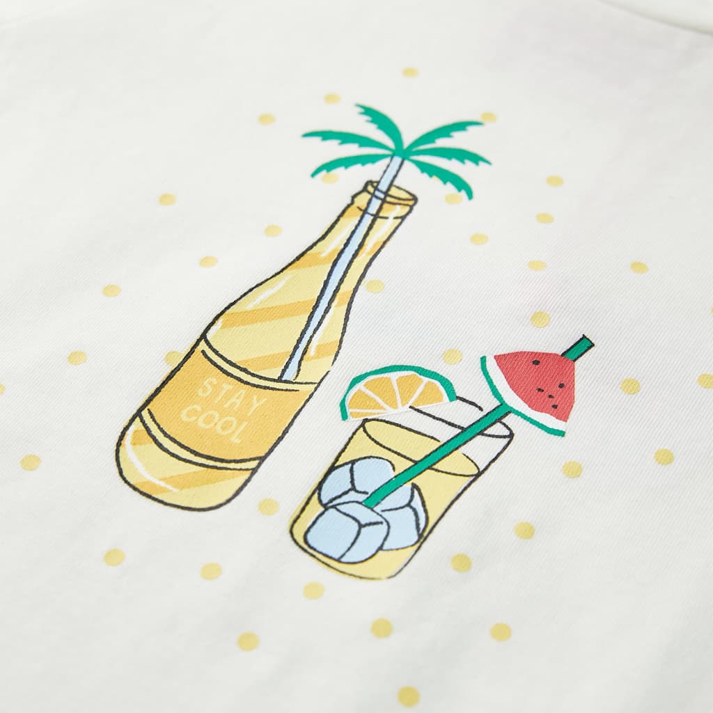 T-shirt enfant écru 128