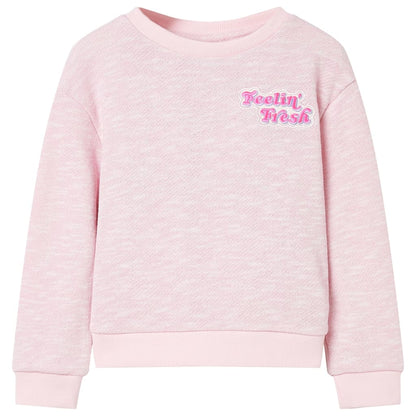 Kinder-Sweatshirt Helllila 140