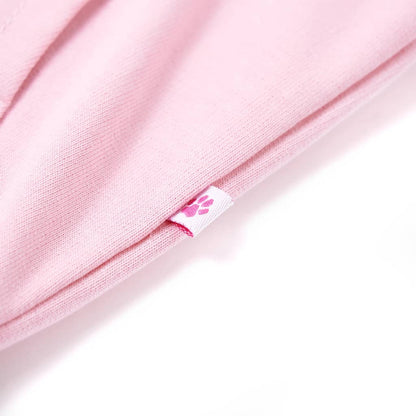 Sweat à capuche zippé enfant Rose clair 92