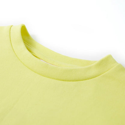 Kinder-Sweatshirt Gelb 116