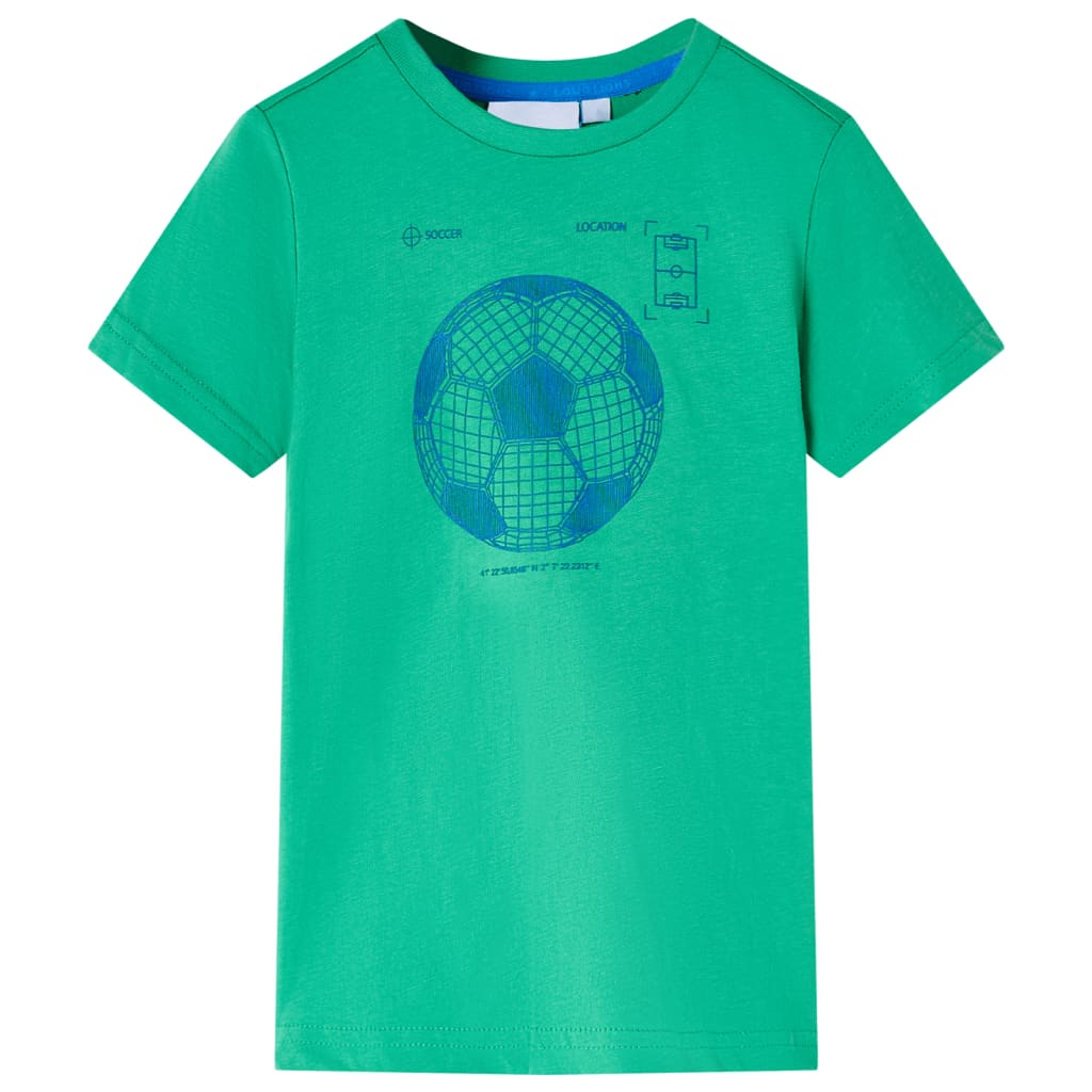 Kinder-T-Shirt Grün 104