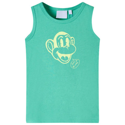 Débardeur enfant vert 92