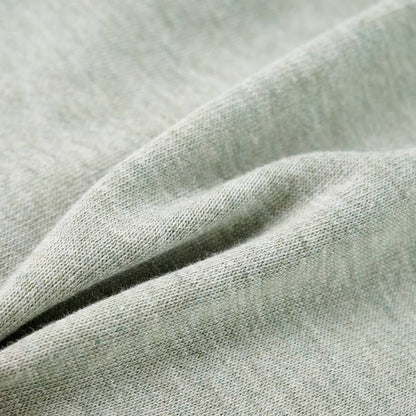 Sweat-shirt à capuche zippé pour enfant Mélange kaki clair 104