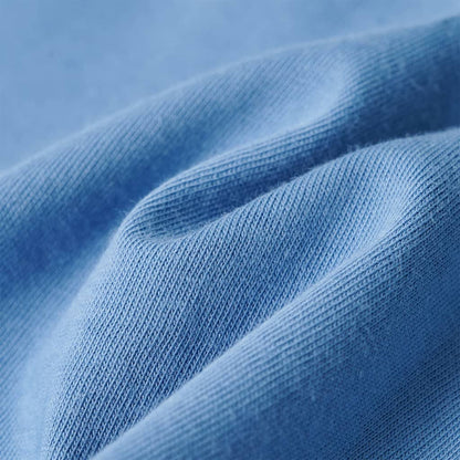 Kinder-T-Shirt Mittelblau 128