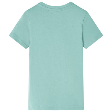 Kinder-T-Shirt Helles Khaki 116