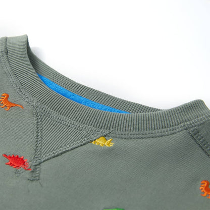 Kinder-Sweatshirt Khaki 140