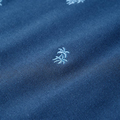 Kinder-Poloshirt Dunkelblau 128