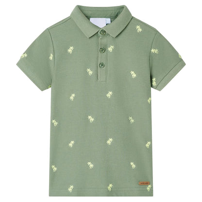 Polo enfant kaki 104