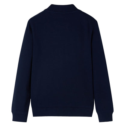 Sweat-shirt zippé enfant Bleu Marine 92