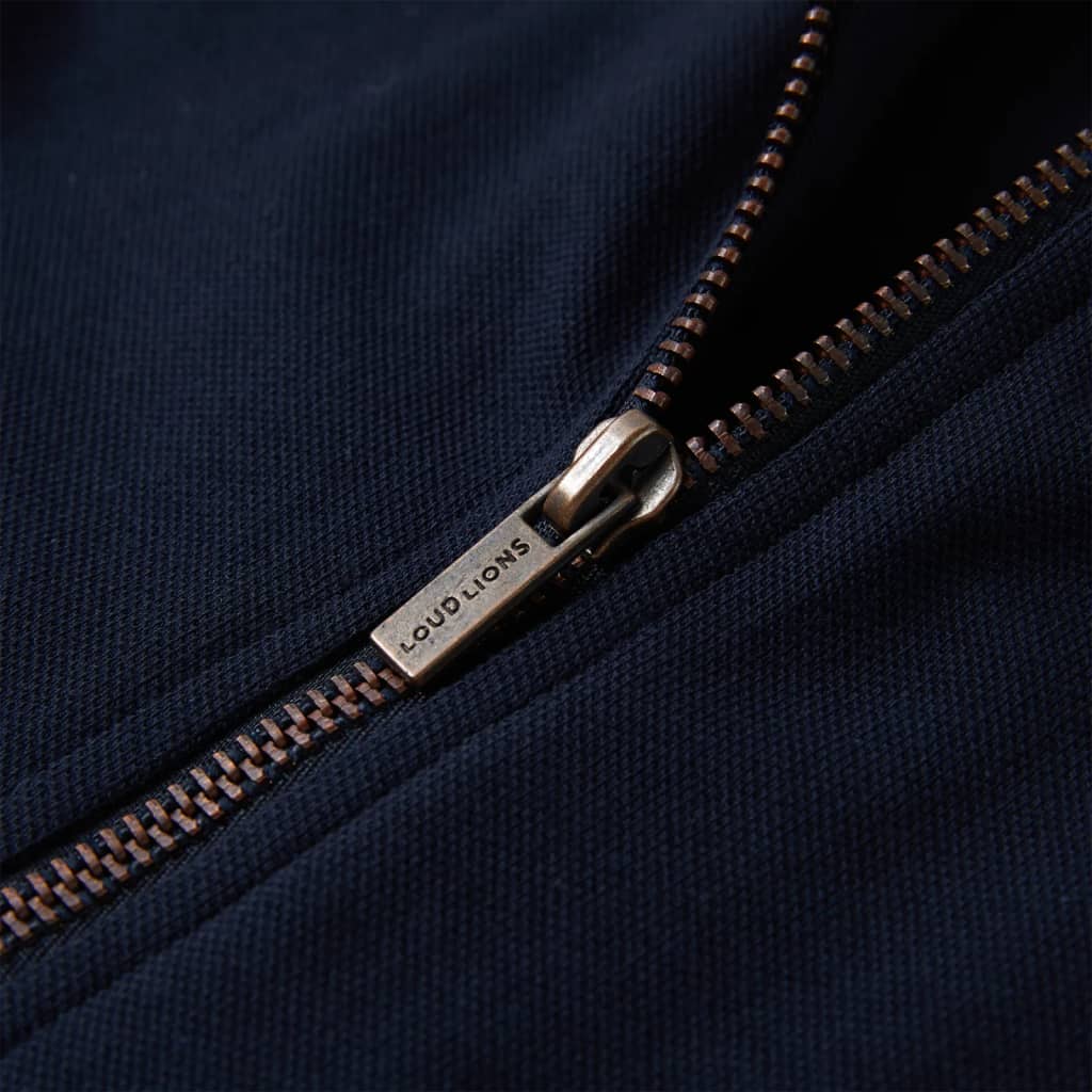 Sweatshirt zippé enfant Marine 104